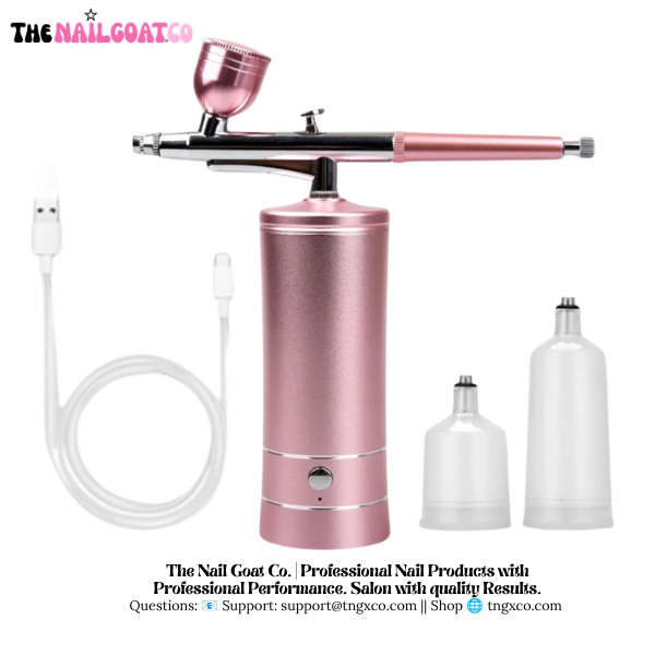 TheNailGoatCo Rechargeable Cordless Airbrush Compressor