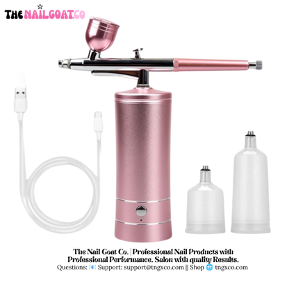 TheNailGoatCo Rechargeable Cordless Airbrush Compressor