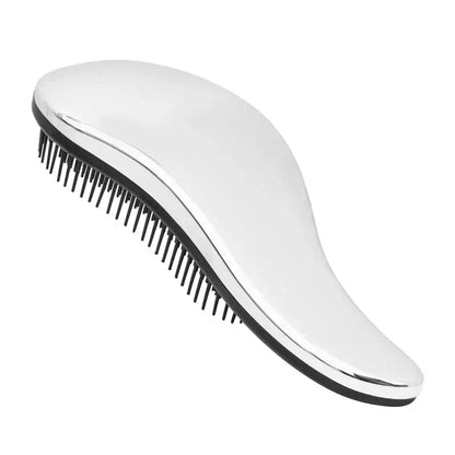 Shine Detangling Hair Brush (Silver)