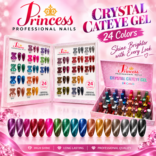 IPRINCESS CRYSTAL CAT EYE COLLECTION 1 - 24 COLORS