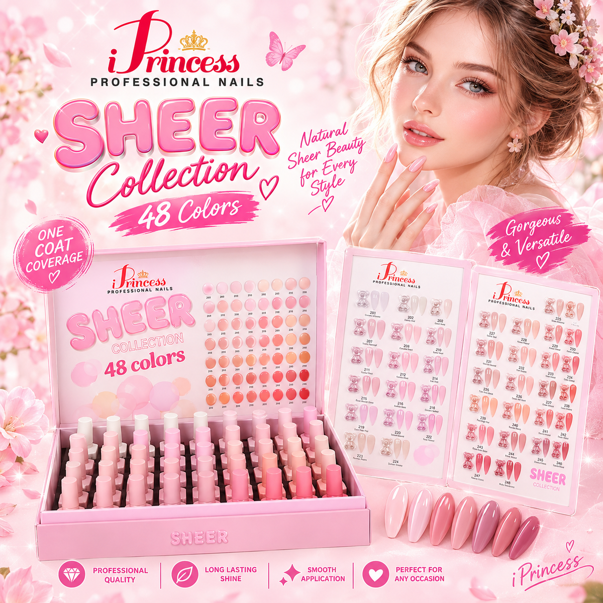 IPRINCESS SHEER NUDE COLLECTION - 48 COLORS