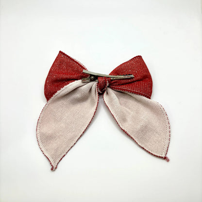 Red Sparkle Sailors Bow