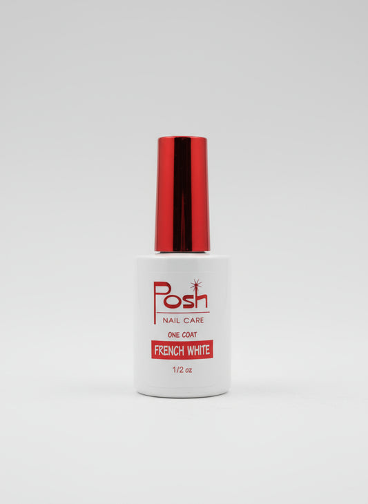 POSH FRENCH WHITE GEL POLISH 0.5OZ.