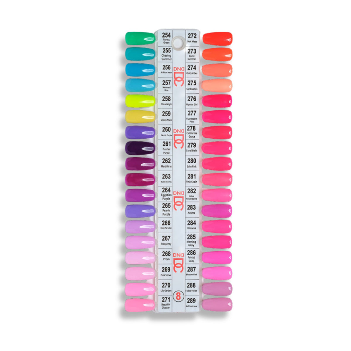 Dc 275 Color DC Duo Tray#8 (DC#254-DC#289) (Set of 36 Colors) – BEST WHOLESALE NAIL ...