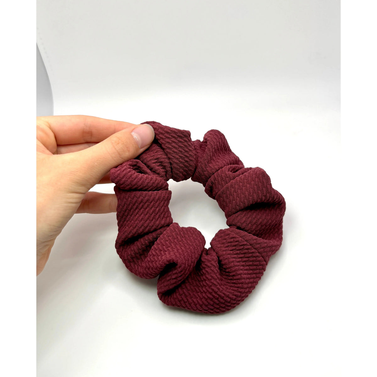 Mini Merlot Bullet Scrunchie