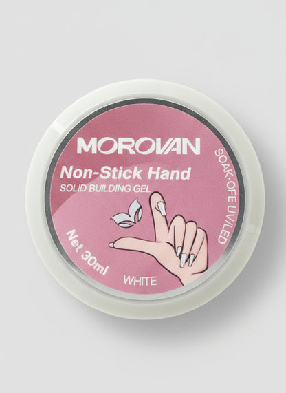 MOROVAN SOLID BUILDER GEL NON-STICKY 60G - WHITE