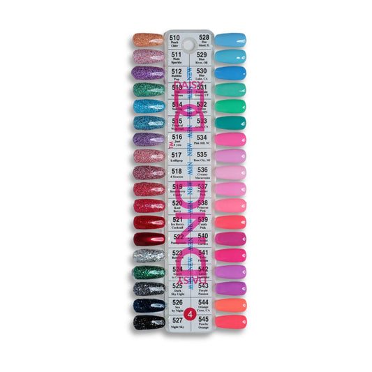 DND Duo Tray#4 (DND#510-DND#545) (Set of 36 Colors)