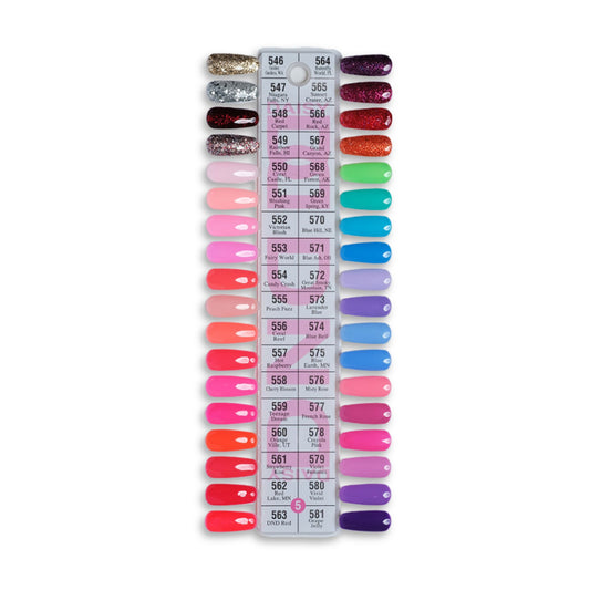 DND Duo Tray#5 (DND#546-DND#581) (Set of 36 Colors)