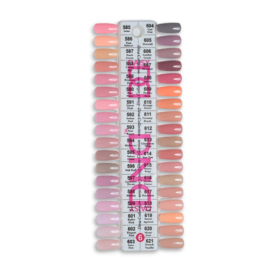 DND Duo Tray#6 (DND#585-DND#621) (Set of 36 Colors)