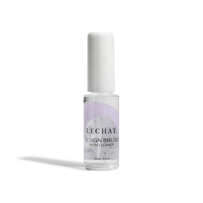 Pincel de diseño Lechat con limpiador 1/3oz.