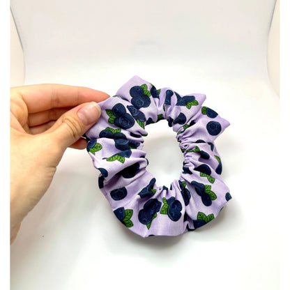 Mini Blueberry Summer Scrunchie