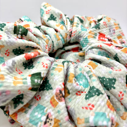 Nutcracker Christmas Bullet Scrunchie