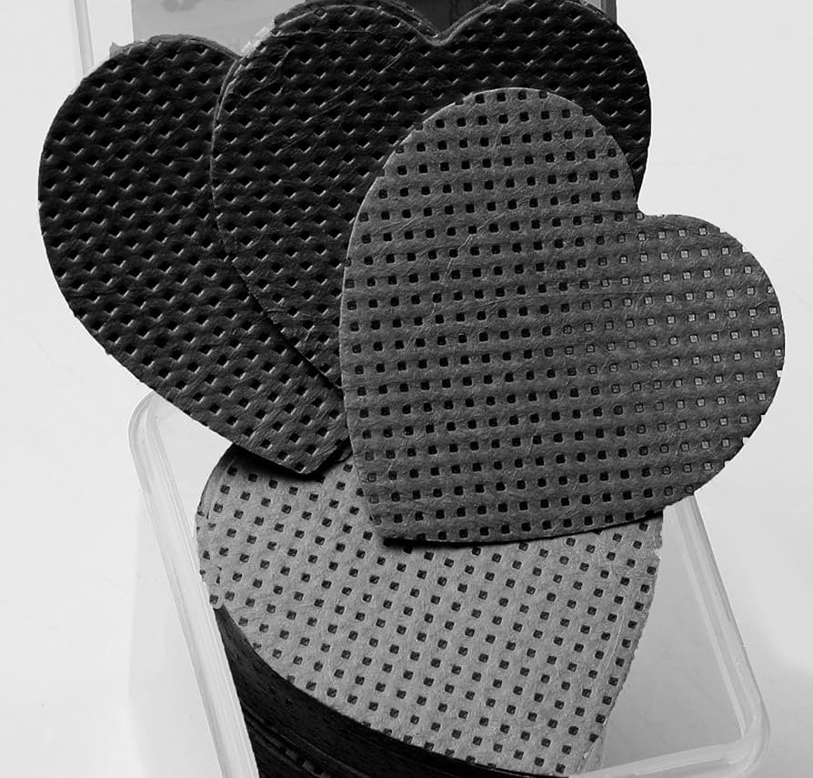 TheNailGoatCo 1000PC Heart-Shaped Lint-Free Nail Wipes for Nail Professionals