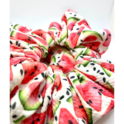 Watermelon Summer Bullet Scrunchie