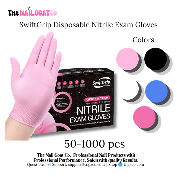 SwiftGrip Disposable Nitrile Exam Gloves