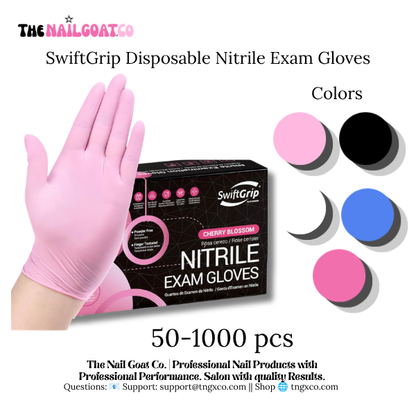 SwiftGrip Disposable Nitrile Exam Gloves