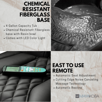 VIGGO II PEDICURE SPA WITH EX-R CHAIR