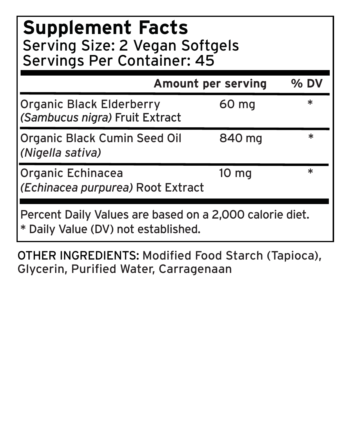 Elderberry Echinacea with Black Seed