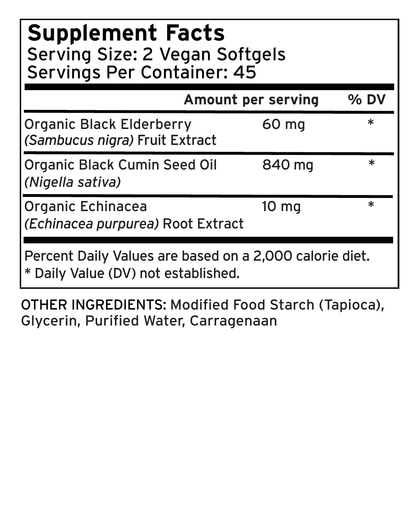 Elderberry Echinacea with Black Seed