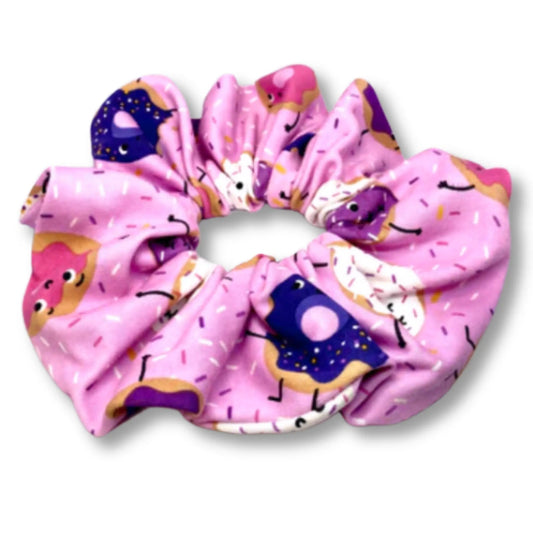 Purple Donut Scrunchie