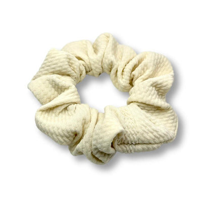 Mini Cream Bullet Scrunchie