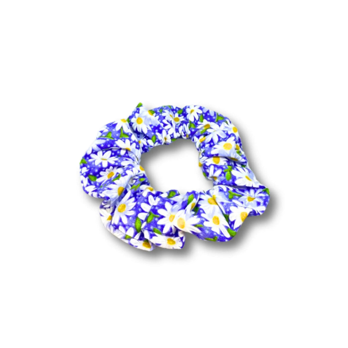 Mini Purple Daisy Scrunchie