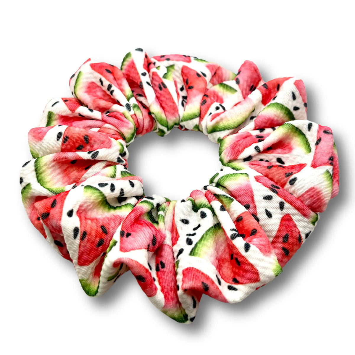Watermelon Summer Bullet Scrunchie