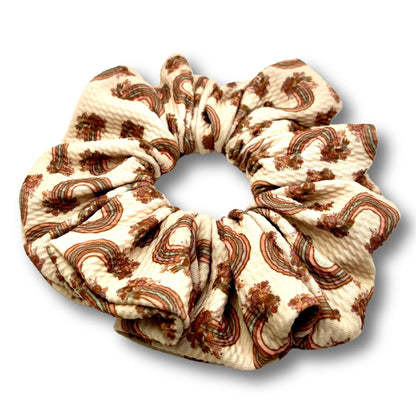 Rainbow Summer Scrunchie