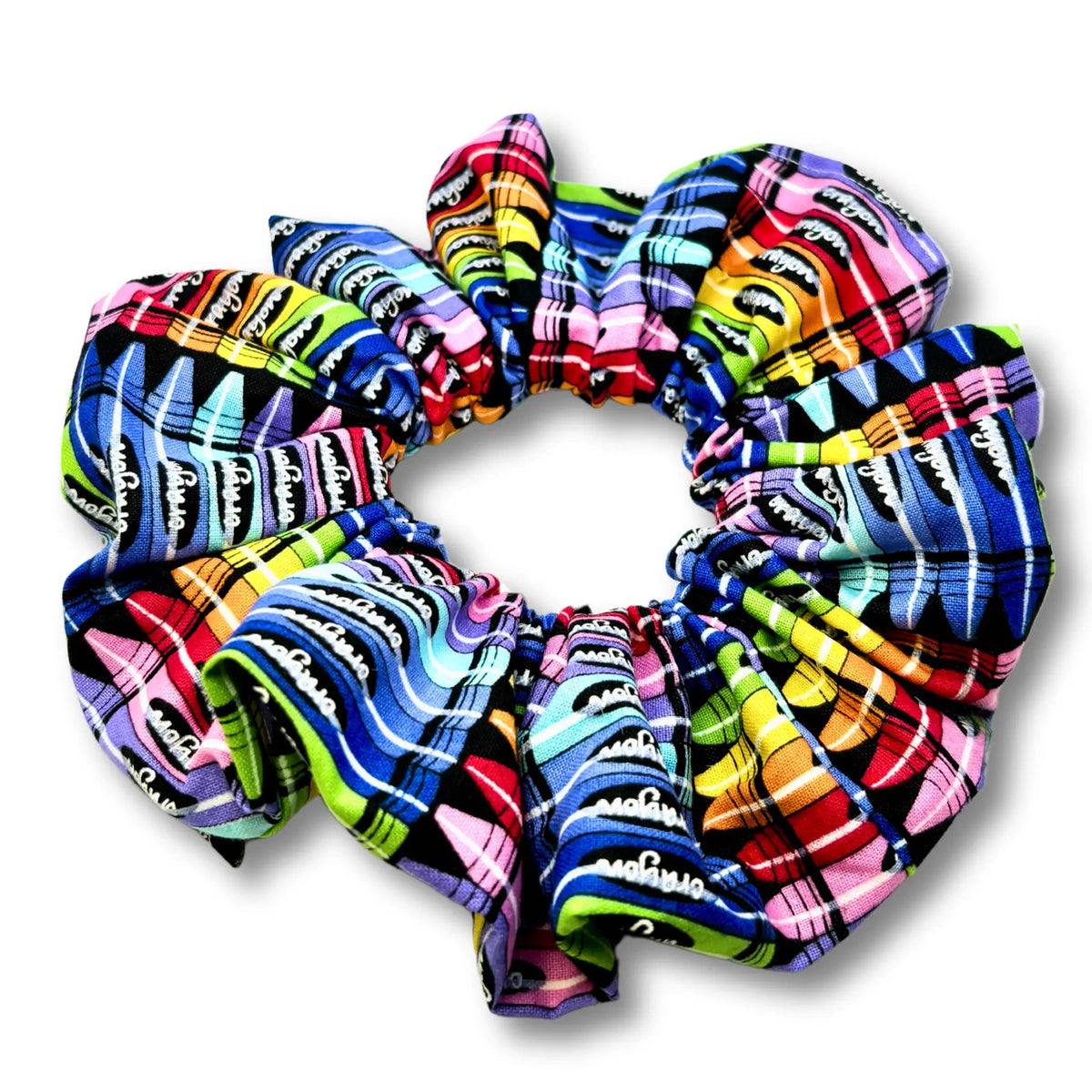 Crayons School Scrunchie