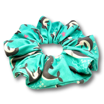 Dolphin Summer Scrunchie