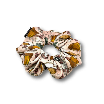 Mini S'mores Camping Summer Bullet Scrunchie