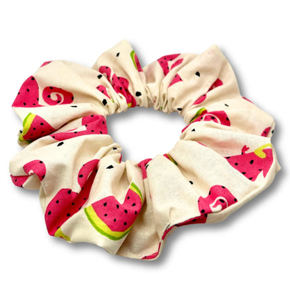 Chameleon Watermelon Summer Scrunchie
