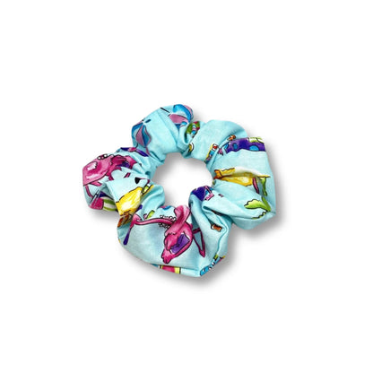 Mini Beach Flamingo Scrunchie