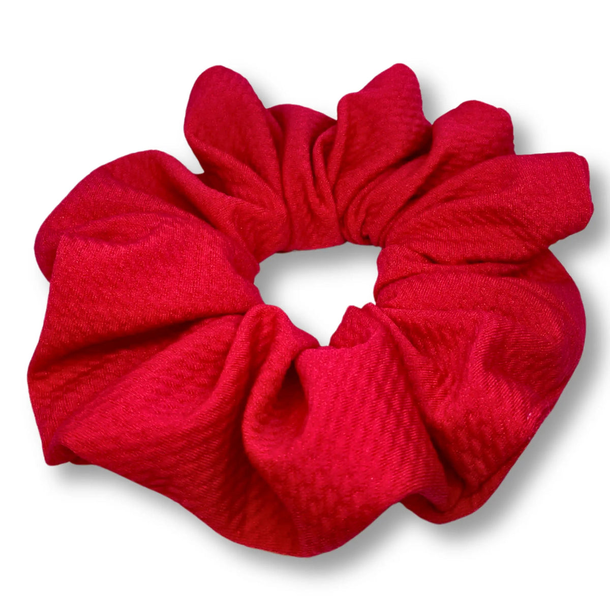 Cherry Red Bullet Scrunchie