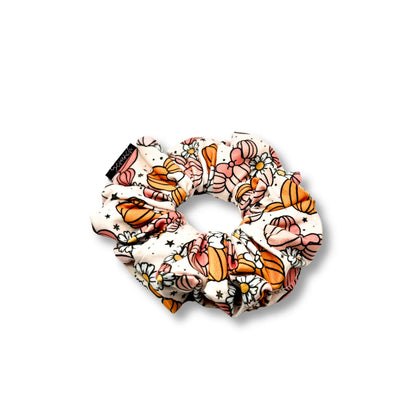 Mini Mickey Pumpkins Fall Scrunchie