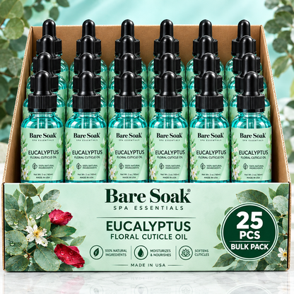 BARE SOAK CUTICLE OIL 2OZ. - EUCALYPTUS