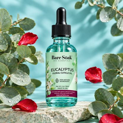 BARE SOAK CUTICLE OIL 2OZ. - EUCALYPTUS