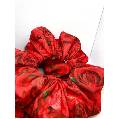 Red Roses Scrunchie