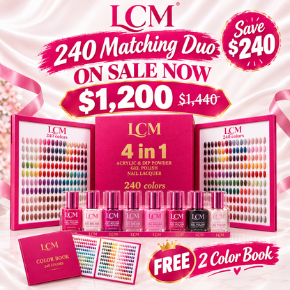LCM HEMA & TPO FREE COLLECTION - 240 COLORS