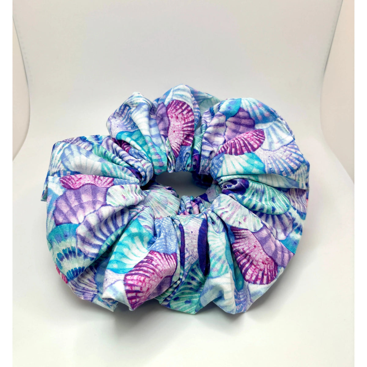 Seashell Summer Scrunchie
