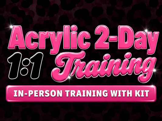 TheNailGoatCo Acrylic Training With Kit (in-person class)