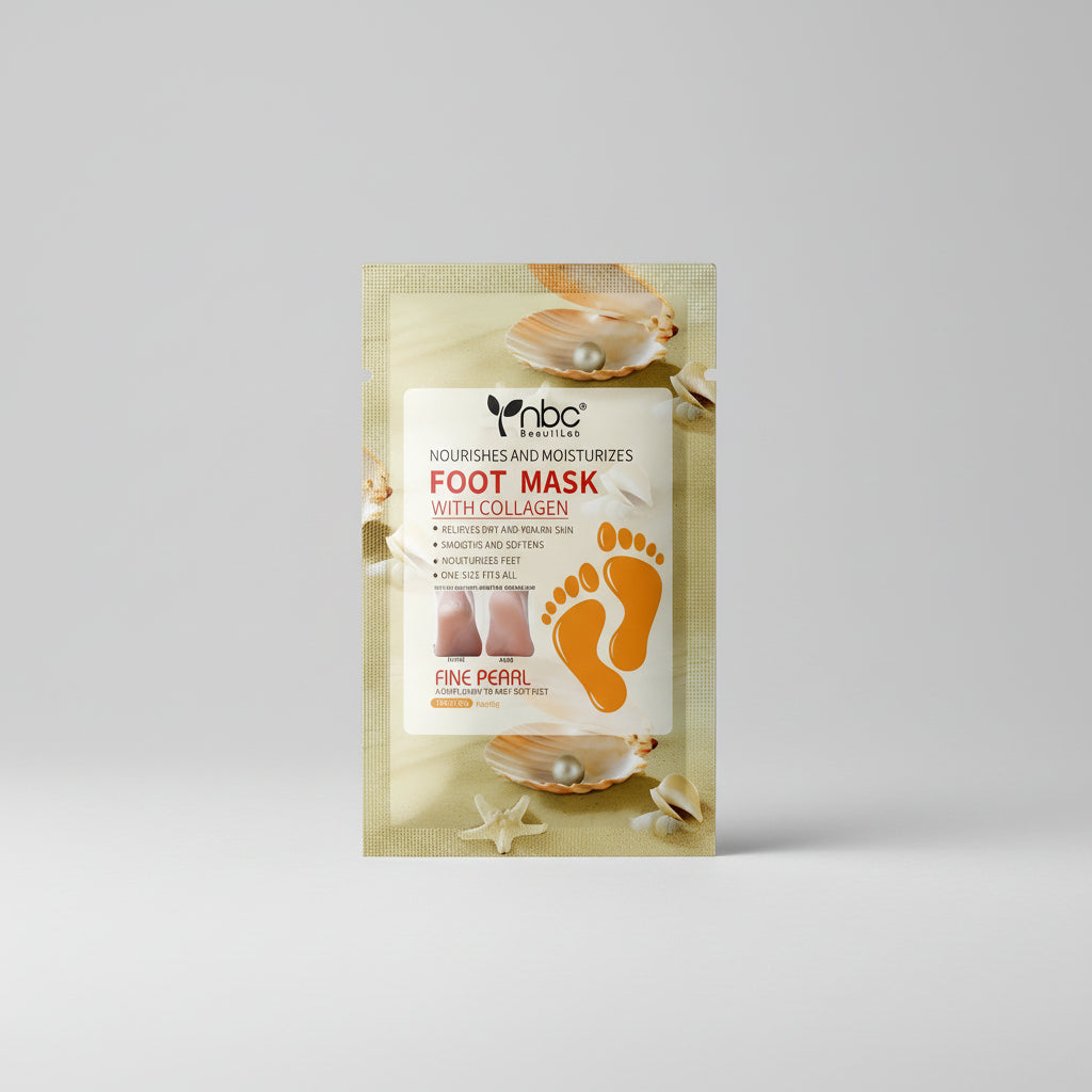 NBC COLLAGEN MOISTURE FOOT MASK - FINE PEARL