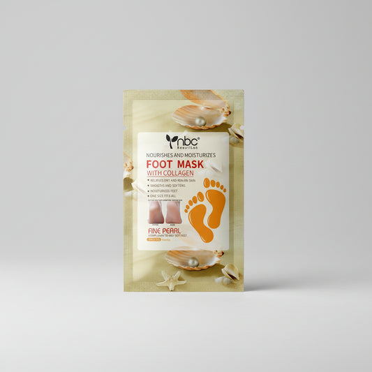 NBC COLLAGEN MOISTURE FOOT MASK - FINE PEARL