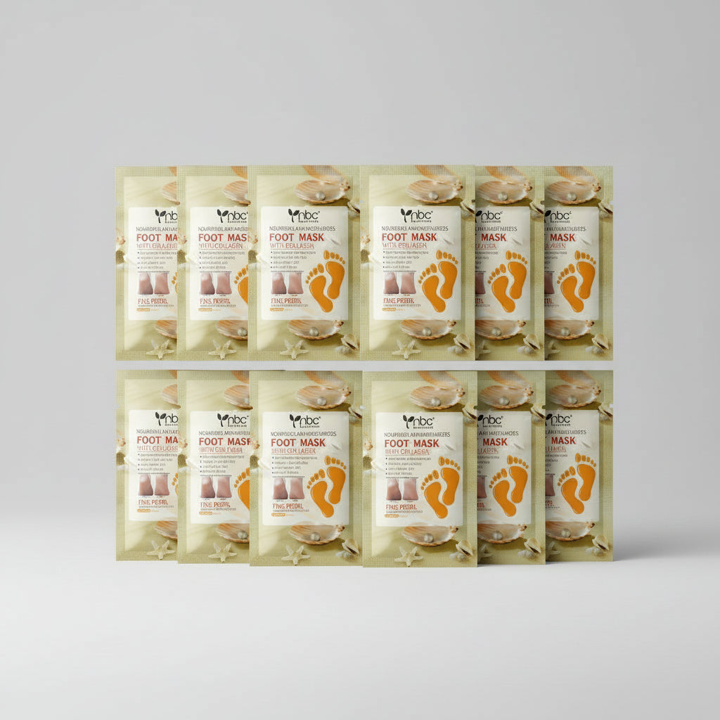 NBC COLLAGEN MOISTURE FOOT MASK - FINE PEARL