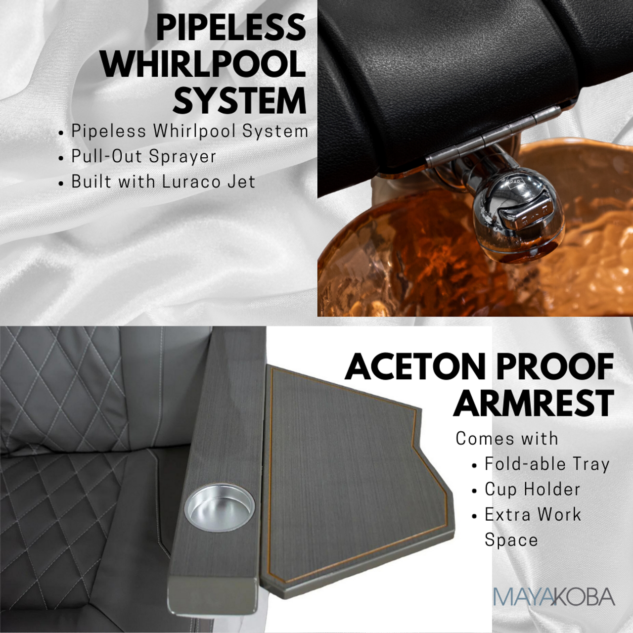 VIGGO II PEDICURE SPA WITH FX CHAIR