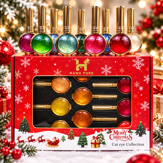 HANG PURE MERRY CHRISTMAS CAT EYE COLLECTION - 18 COLORS