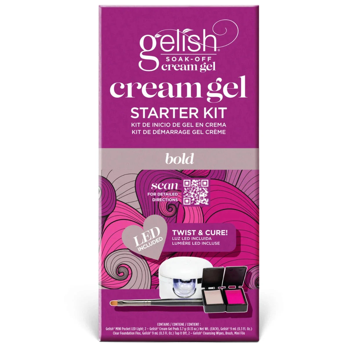 GELISH CREAM GEL BOLD STARTER KIT