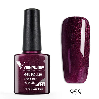 Venalisa Nail Gel Polish 60 Colors TPO FREE HEMA FREE Nail Art Soak Off Odorless Organic UV Gel Nail Polish Varnish Gel Lacquer