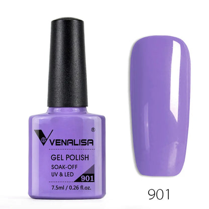 Venalisa Nail Gel Polish 60 Colors TPO FREE HEMA FREE Nail Art Soak Off Odorless Organic UV Gel Nail Polish Varnish Gel Lacquer
