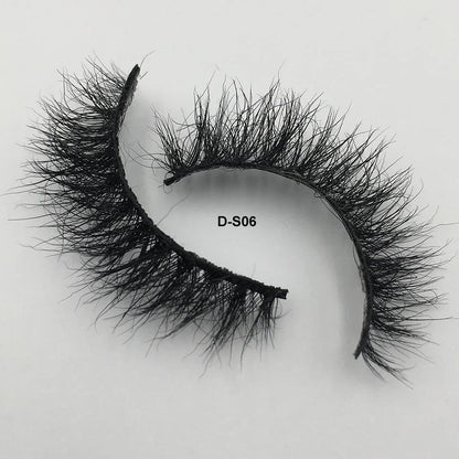 Fluffy Lashes 3d Mink Lashes 100% Cruelty Free Lashes Handmade Reusable Short Natural Eyelashes Maquillaje Eyelashes Mink